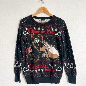 THE OFFICE Size Small Dwight Ugly Christmas Sweater Belsnickle